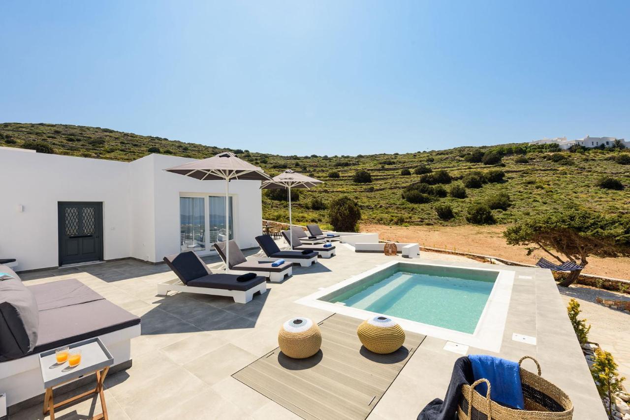 Paros Villa Blue Senses Alikí Eksteriør billede