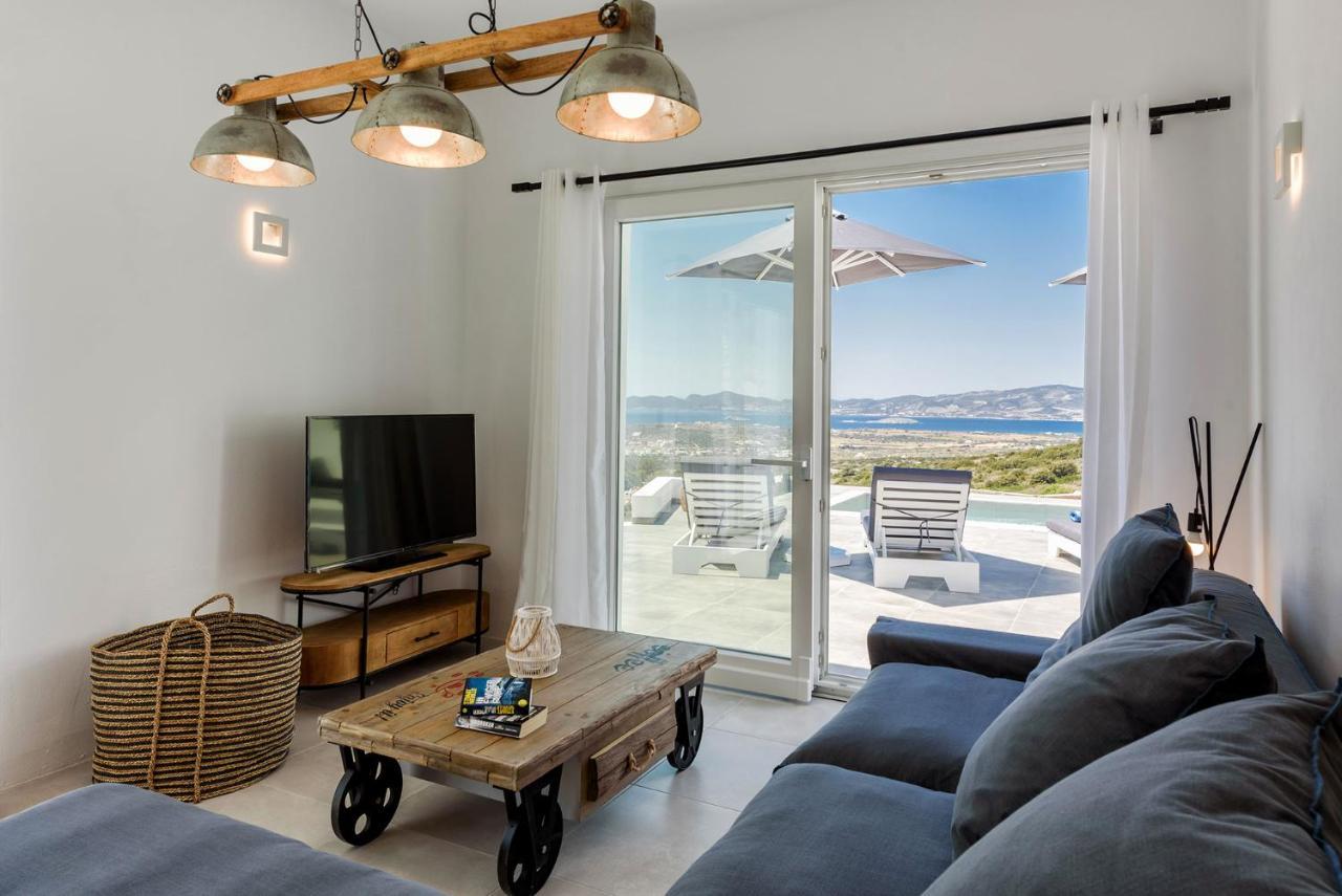 Paros Villa Blue Senses Alikí Eksteriør billede