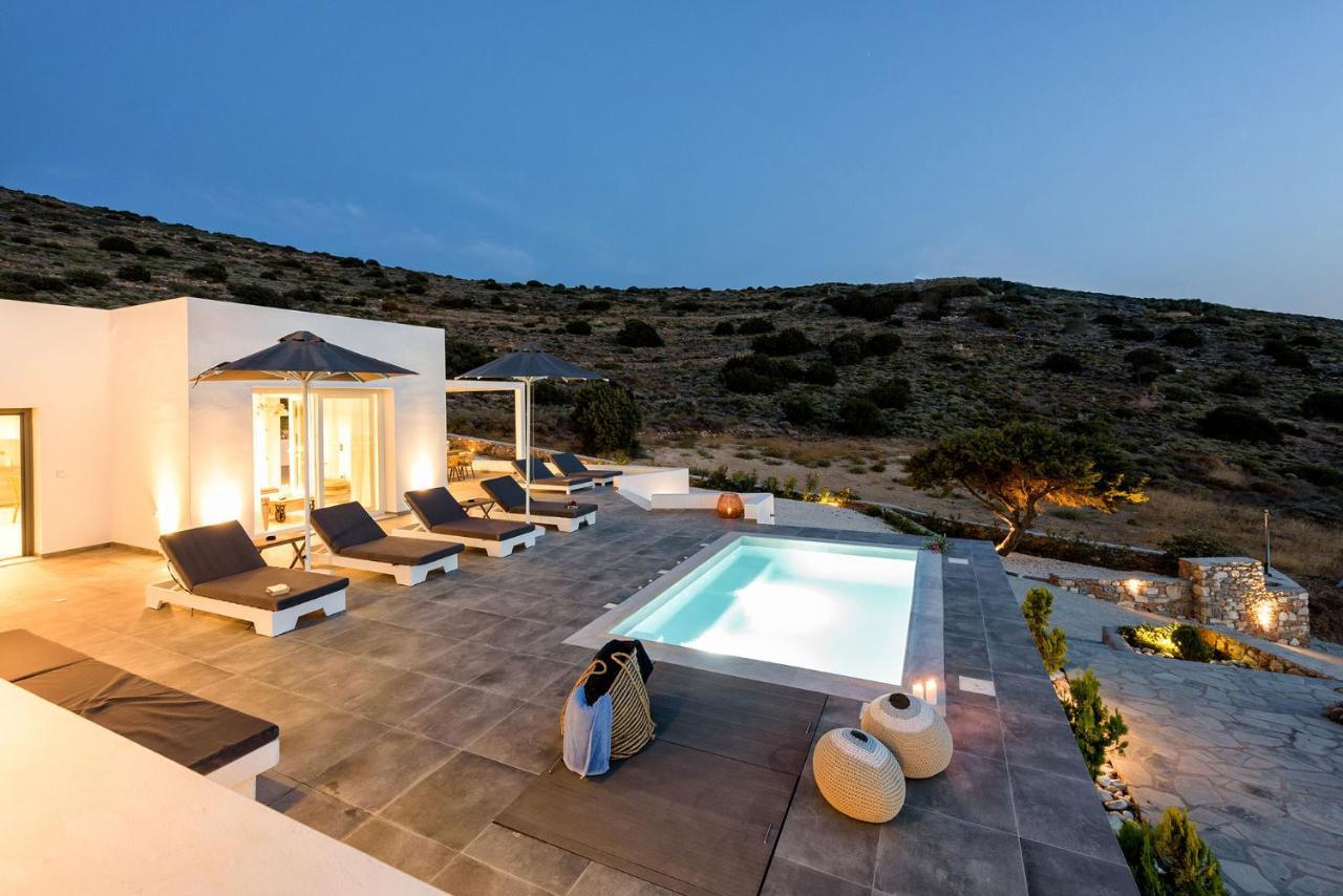 Paros Villa Blue Senses Alikí Eksteriør billede