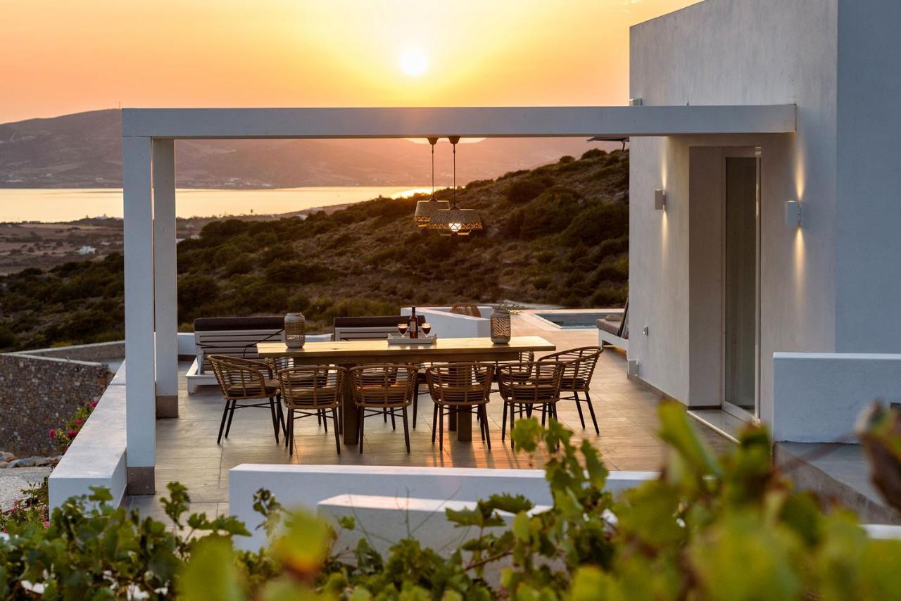 Paros Villa Blue Senses Alikí Eksteriør billede