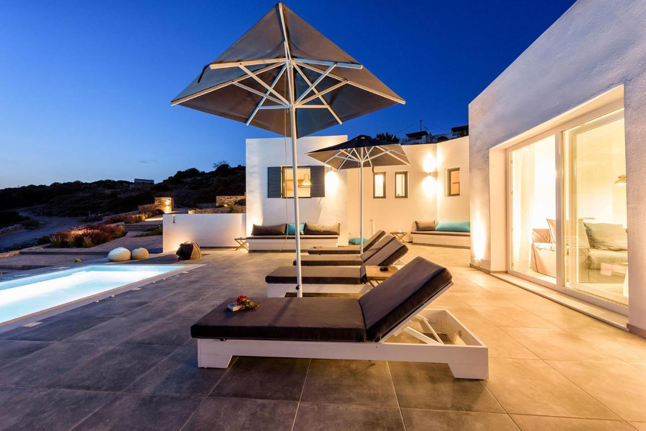 Paros Villa Blue Senses Alikí Eksteriør billede