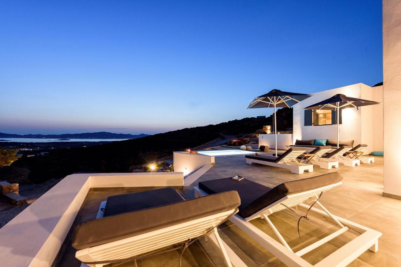 Paros Villa Blue Senses Alikí Eksteriør billede